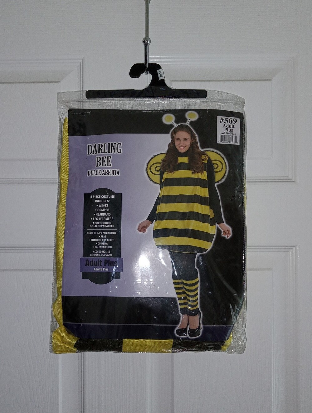 Darling Bee Costume in Black and Yellow